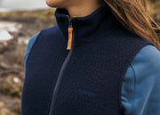 Budock Wool Fleece Gilet