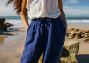 Fawkes Linen Drawstring Trouser