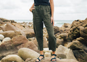 Fawkes Drawstring Linen Trouser