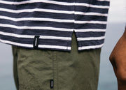 Channel Stripe Polo Shirt