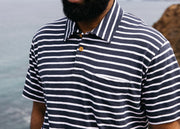Channel Stripe Polo Shirt
