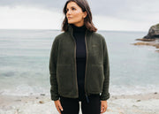 Budock Wool Zip Through Fleece