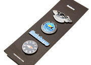Finisterre Multi Pin Badges