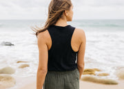 Riviera Linen Vest