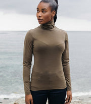 Zephyr Merino Wool Roll Neck Base Layer
