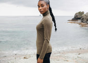 Zephyr Merino Wool Roll Neck Base Layer
