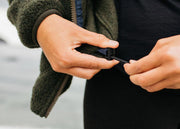 Budock Wool Zip Through Fleece